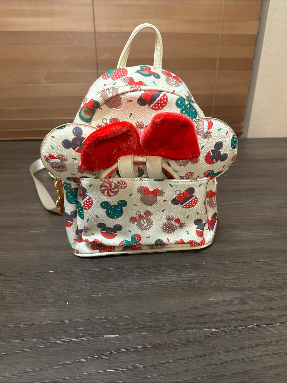 Loungefly Disney Christmas Cookies Mini Backpack & Ears